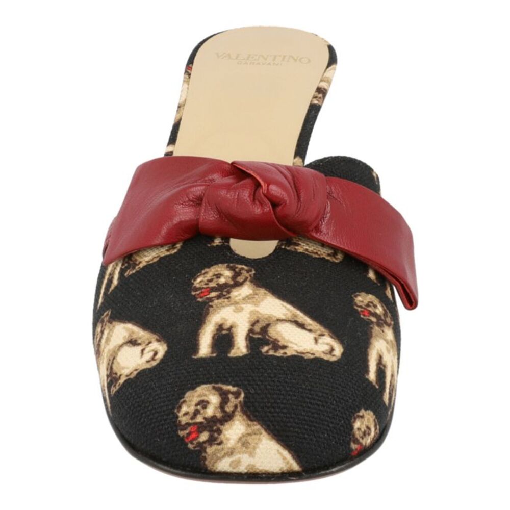 Valentino Knotty 60 Printed Mules Multi Womens - Picture 4 of 6